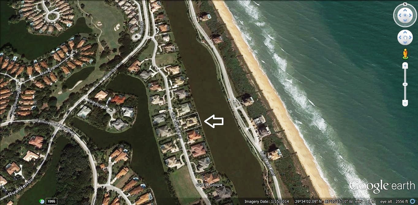15 San Gabriel Lane, Palm Coast, FL - Google Earth